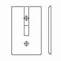 Leviton Toggle Switch 4 Gang Wall Plate 87012